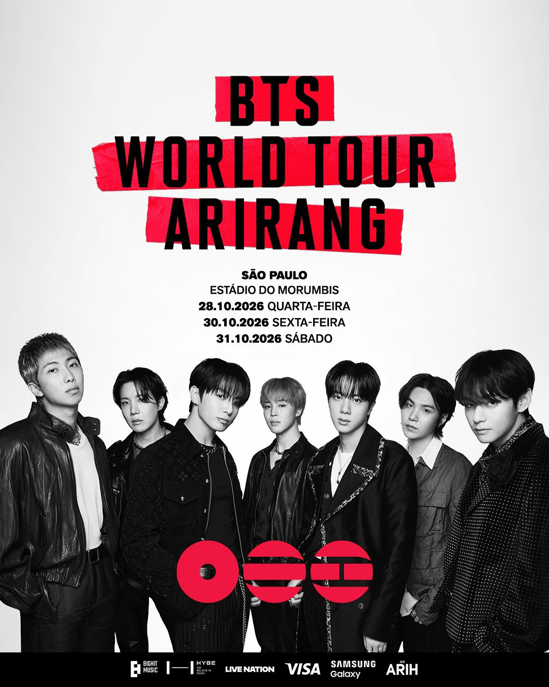 BTS World Tour Arirang - 30/10 (Inteira)